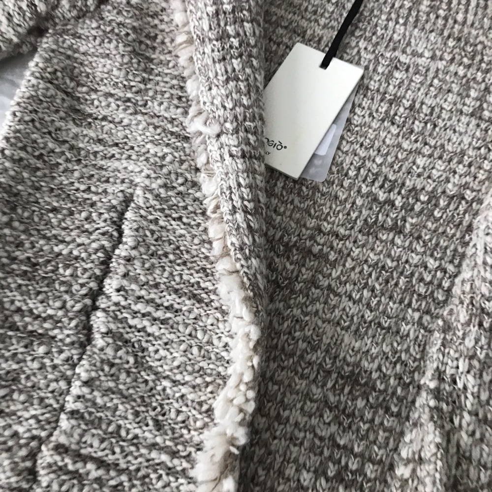 Italian Wool Cropped Jacket - Picture 6 of 6